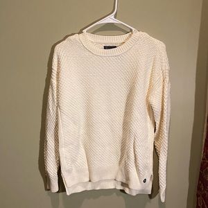 ABERCROMBIE Knit Cream Sweater